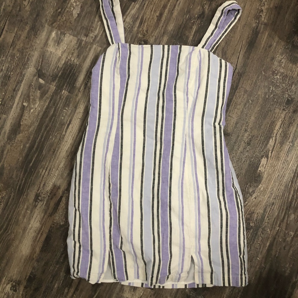 Bodycon Striped Mini-Dress